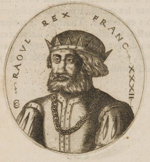 Porträt des König Rudolf