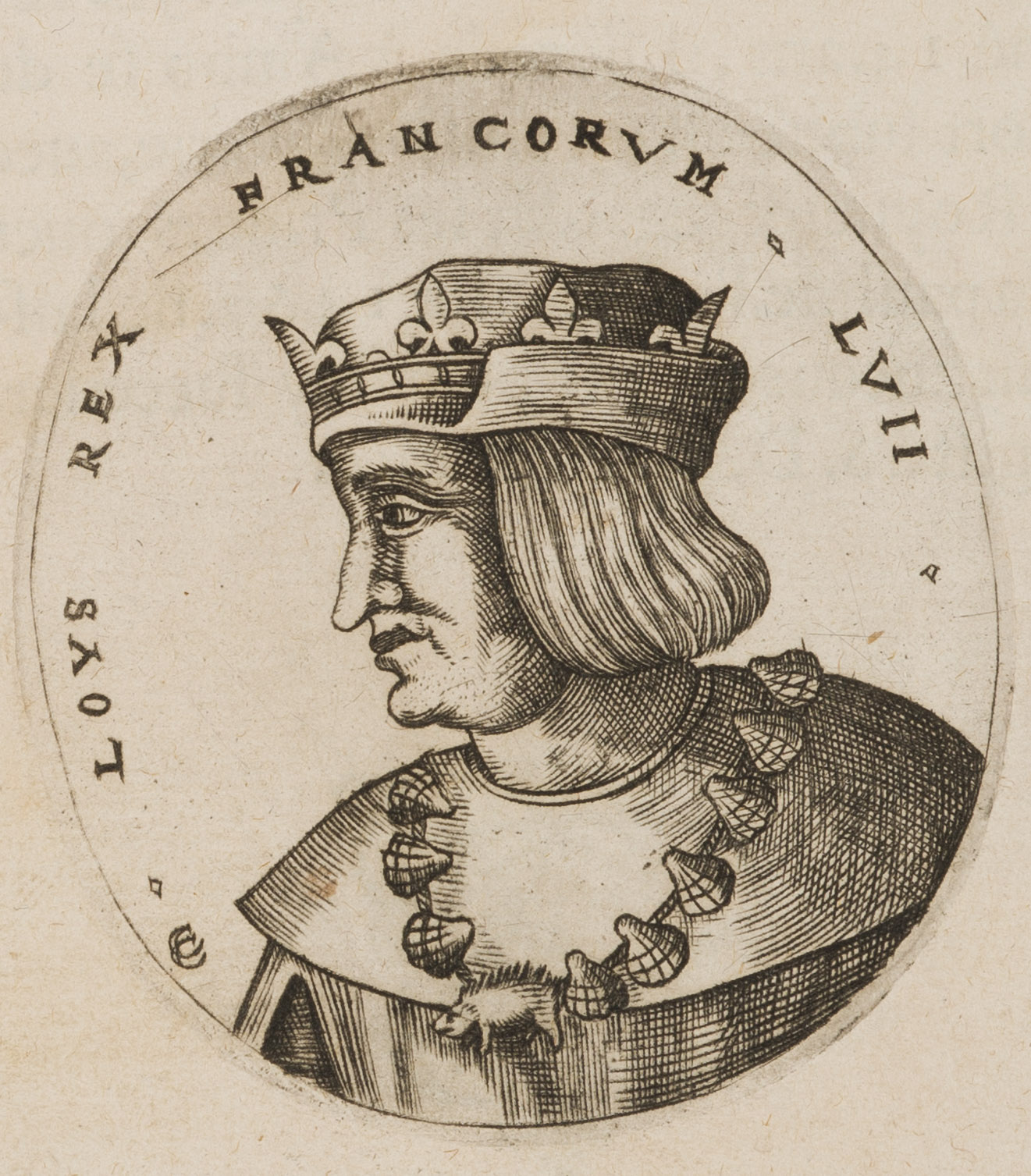 Porträt des König Ludwig XII.