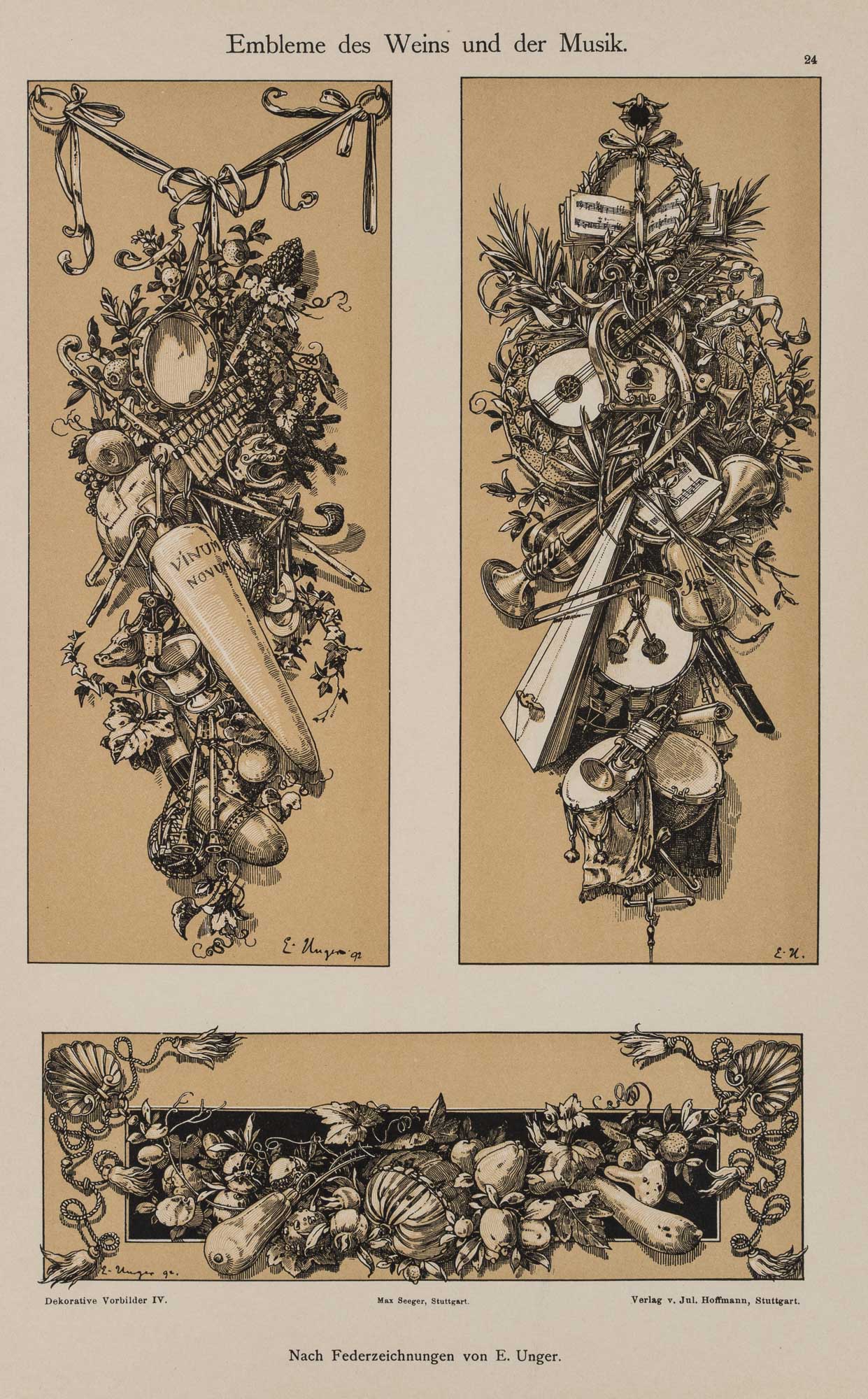 Embleme des Weins & der Musik