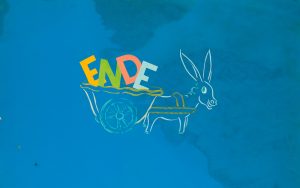 Handgemaltes Filmplakat, Kinderfilm