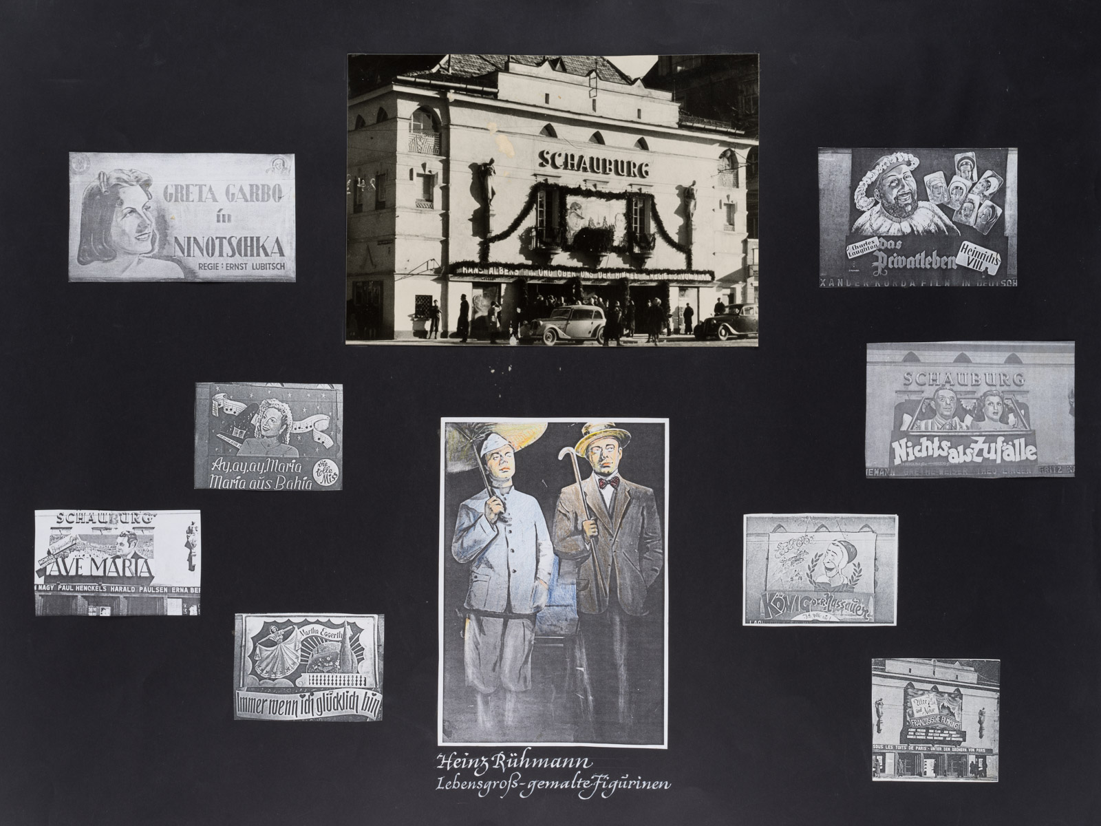 Collage zum Kino der 1930er Jahre