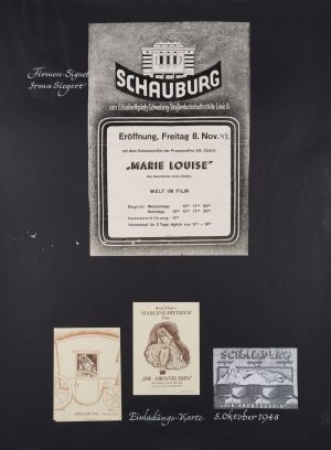 Collage zum Kino der 1940er Jahre