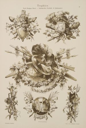 Trophäen, Vorlagenblatt