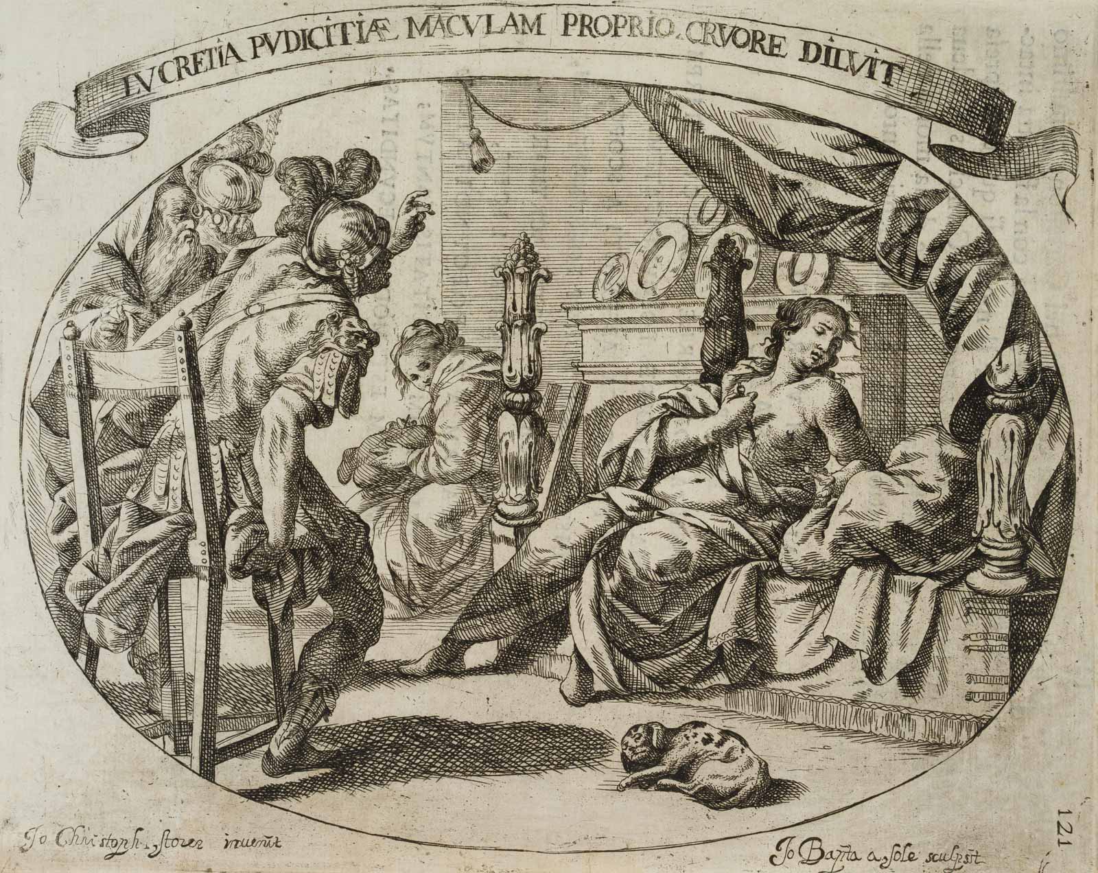 Lucretias Tod, Römische Legende