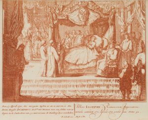Der Tod Kaiser Josephs I. 1711