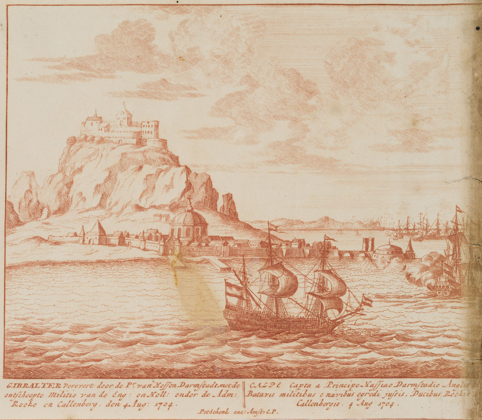 Einnahme von Gibraltar 1704