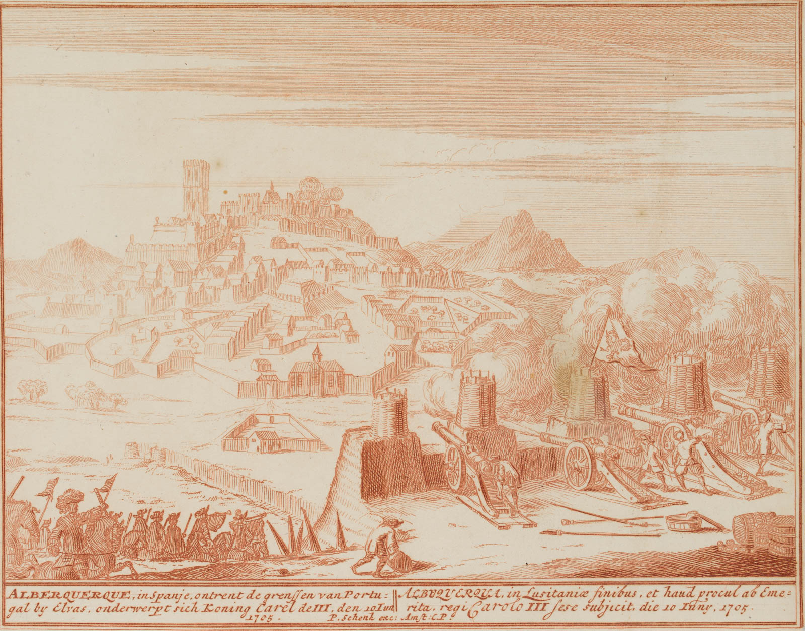 Alburquerque 10. Jun. 1705