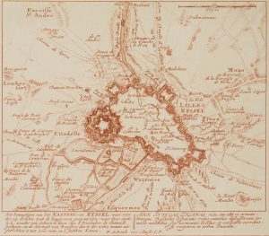 Plan Zitadelle Lille, Stadtbefestigung