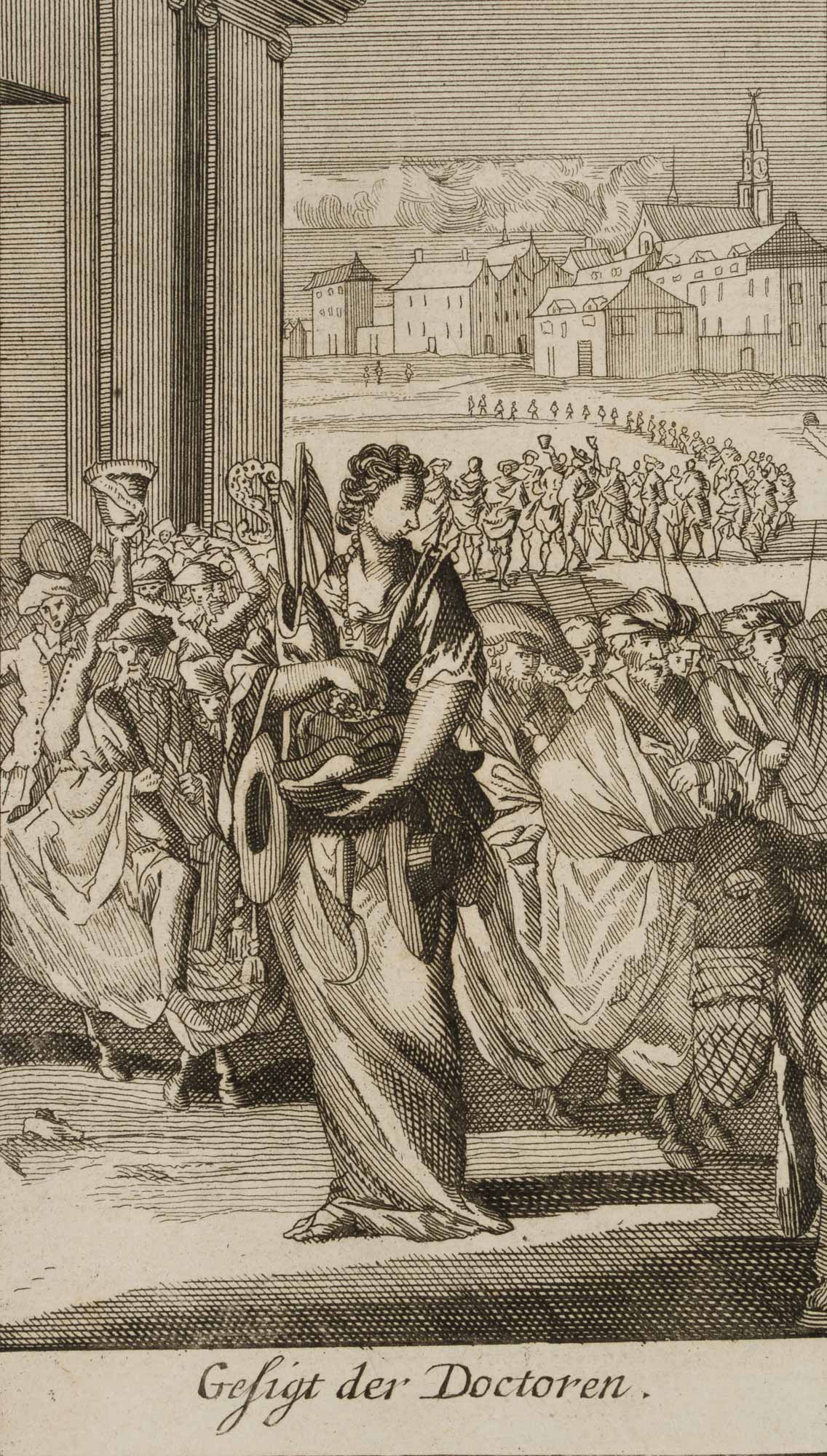 zu Quervedos Schelmenroman, Sieg der Doctores