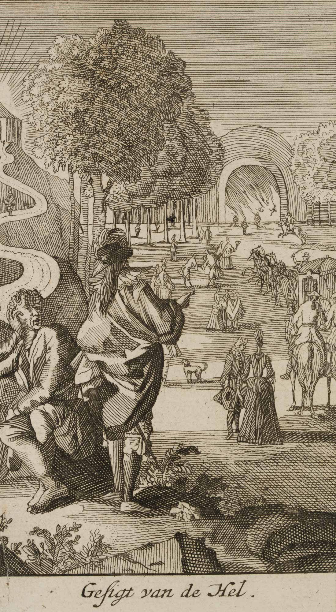 zu Quervedos Schelmenroman, Der Hölle entronnen