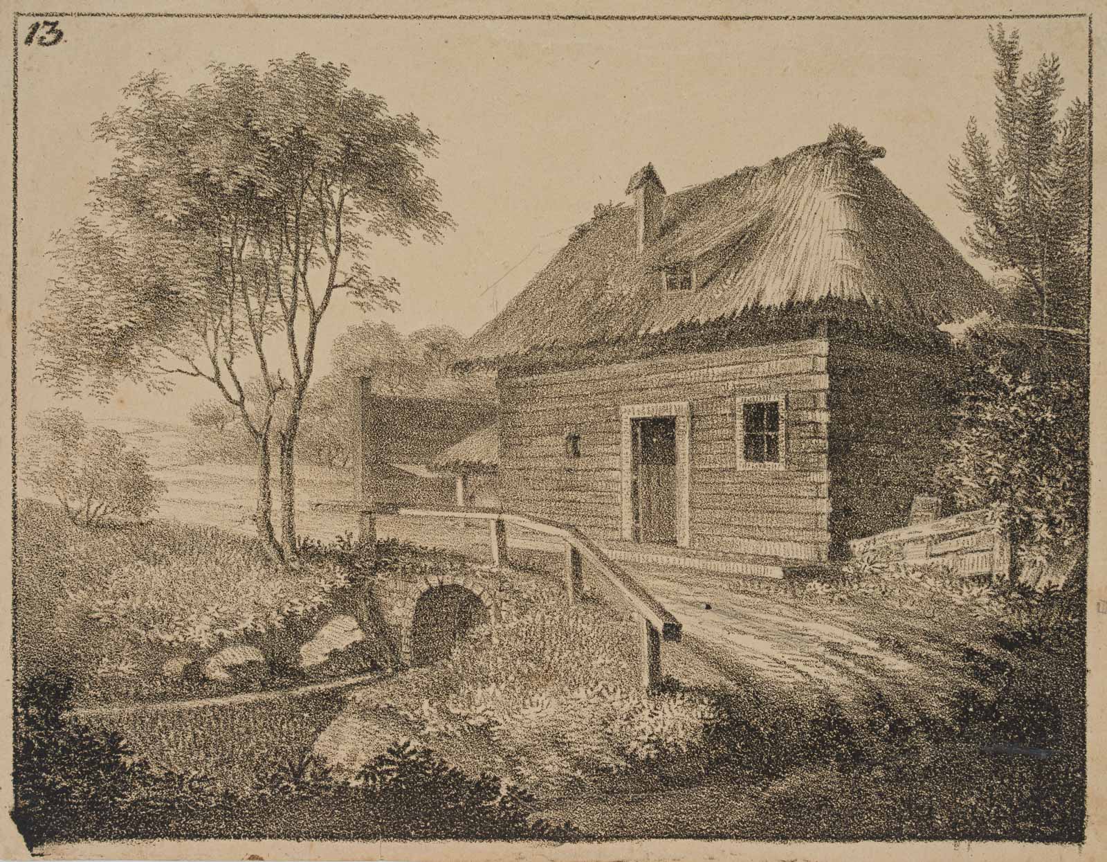 Blockhütte am Mühlbach