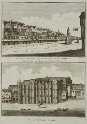 View of Baynards Castle, London