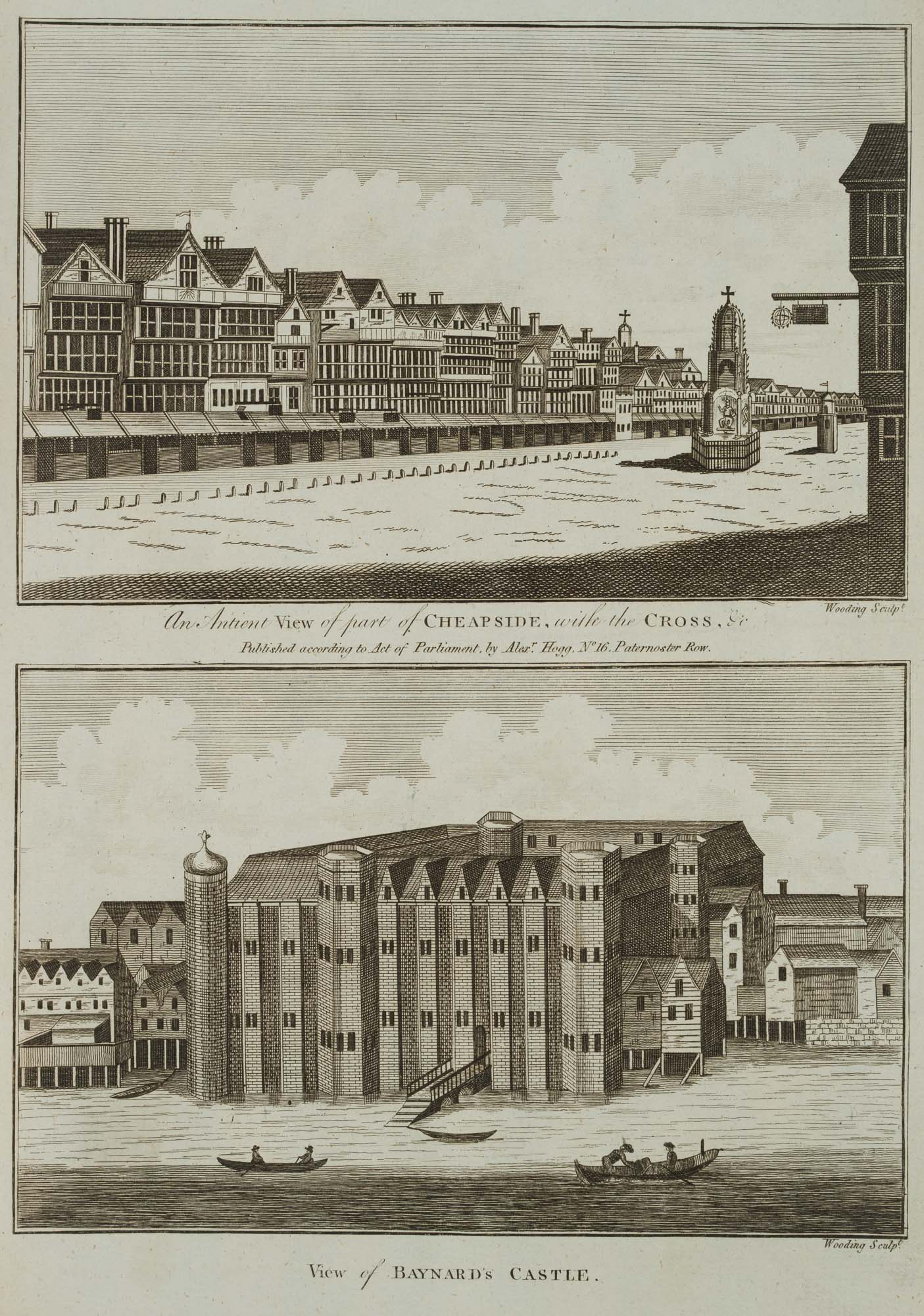 View of Baynards Castle, London