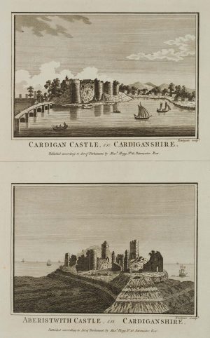 Cardigan Castle & Aberistwith Castle, Cardiganshire