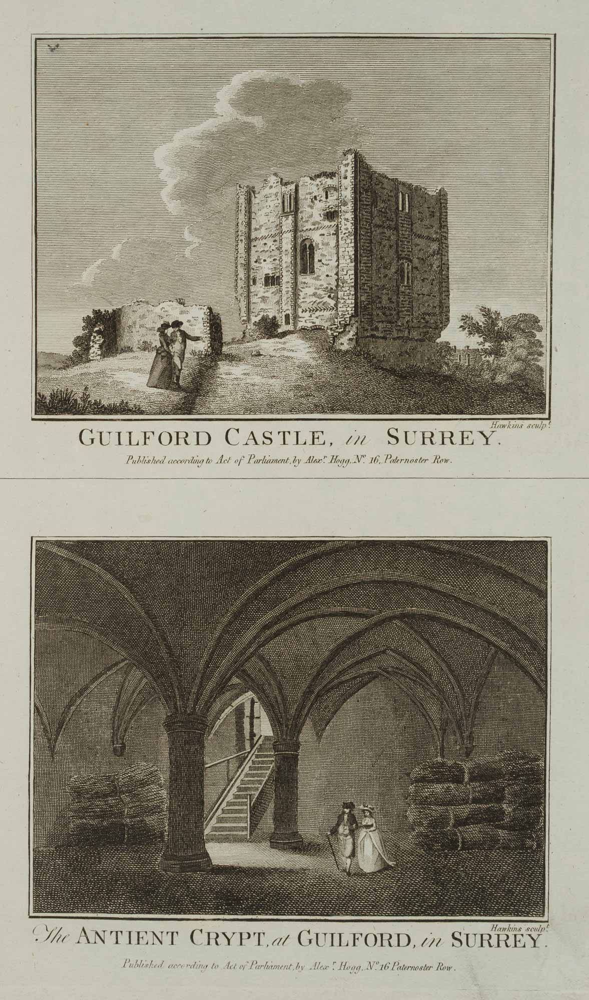 Guilford Castle in Surrey