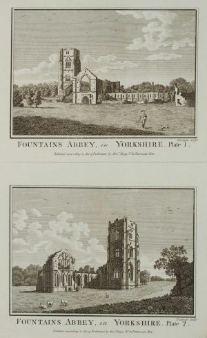 Fountains Abbey, in Yorkshire
