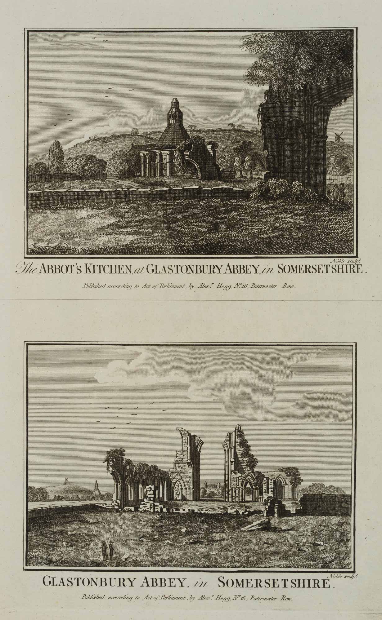 Glastonbury Abbey, Somersetshire