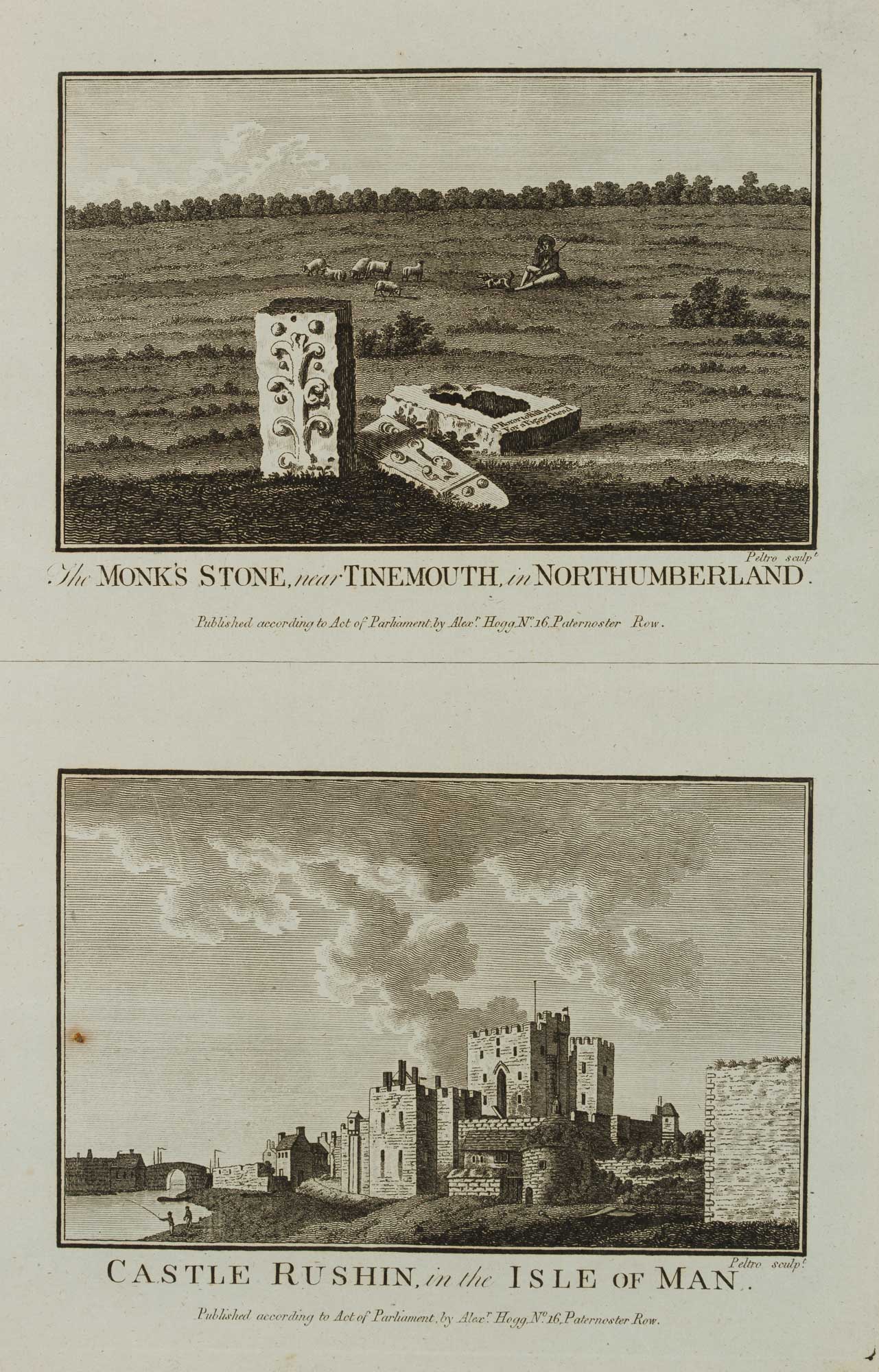 Castle Rushin, in the Isle of Man