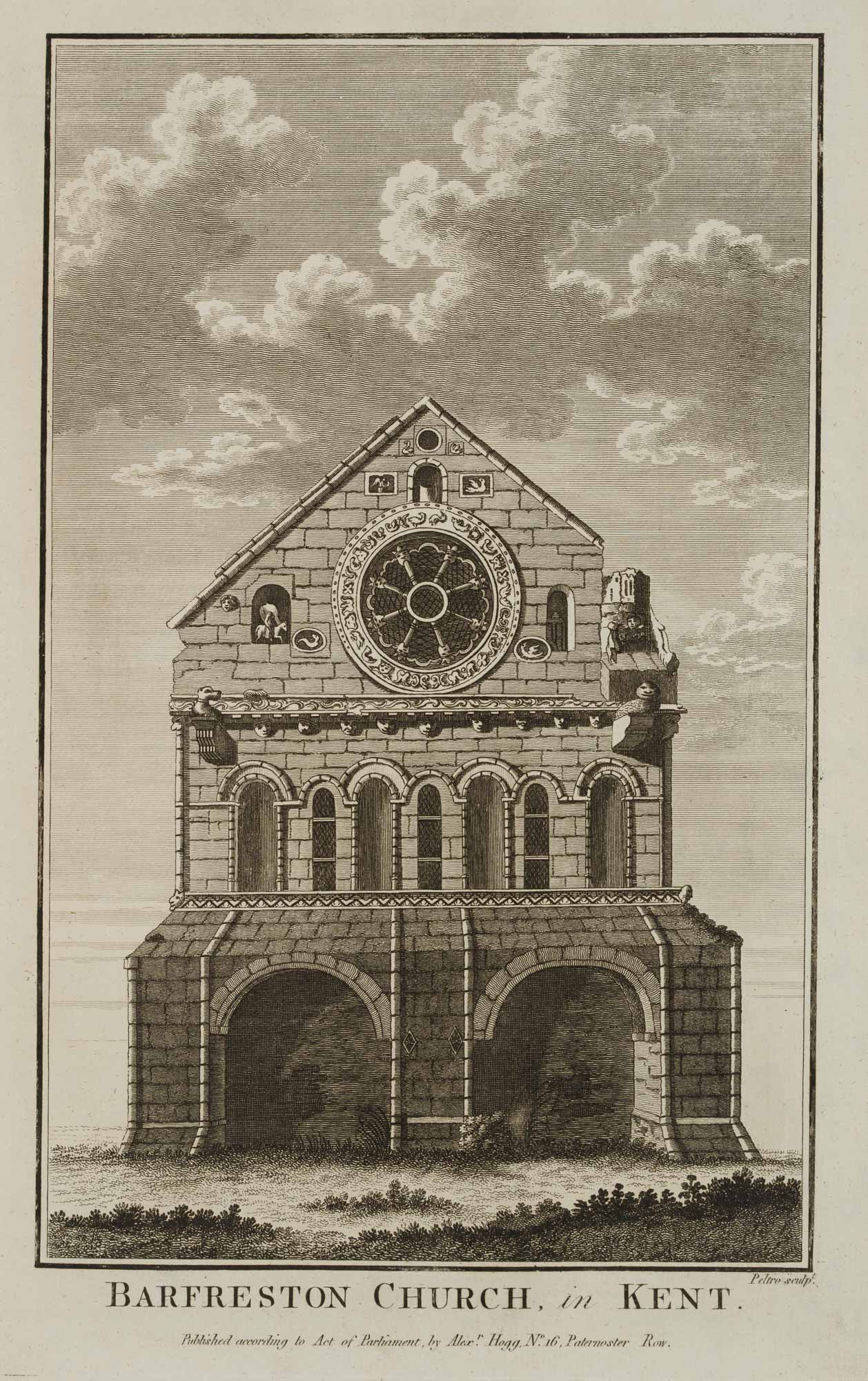 Barfreston Church in Kent