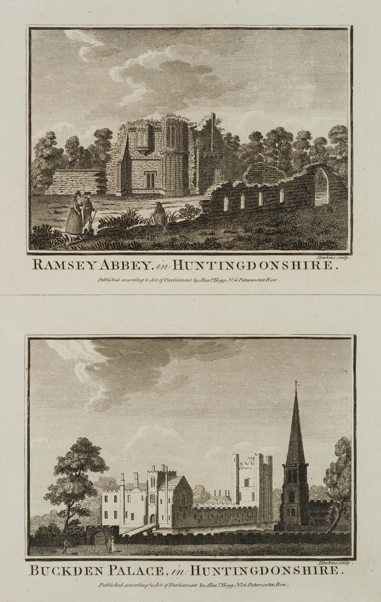 Ramsey Abbey, in Huntingdonshire
