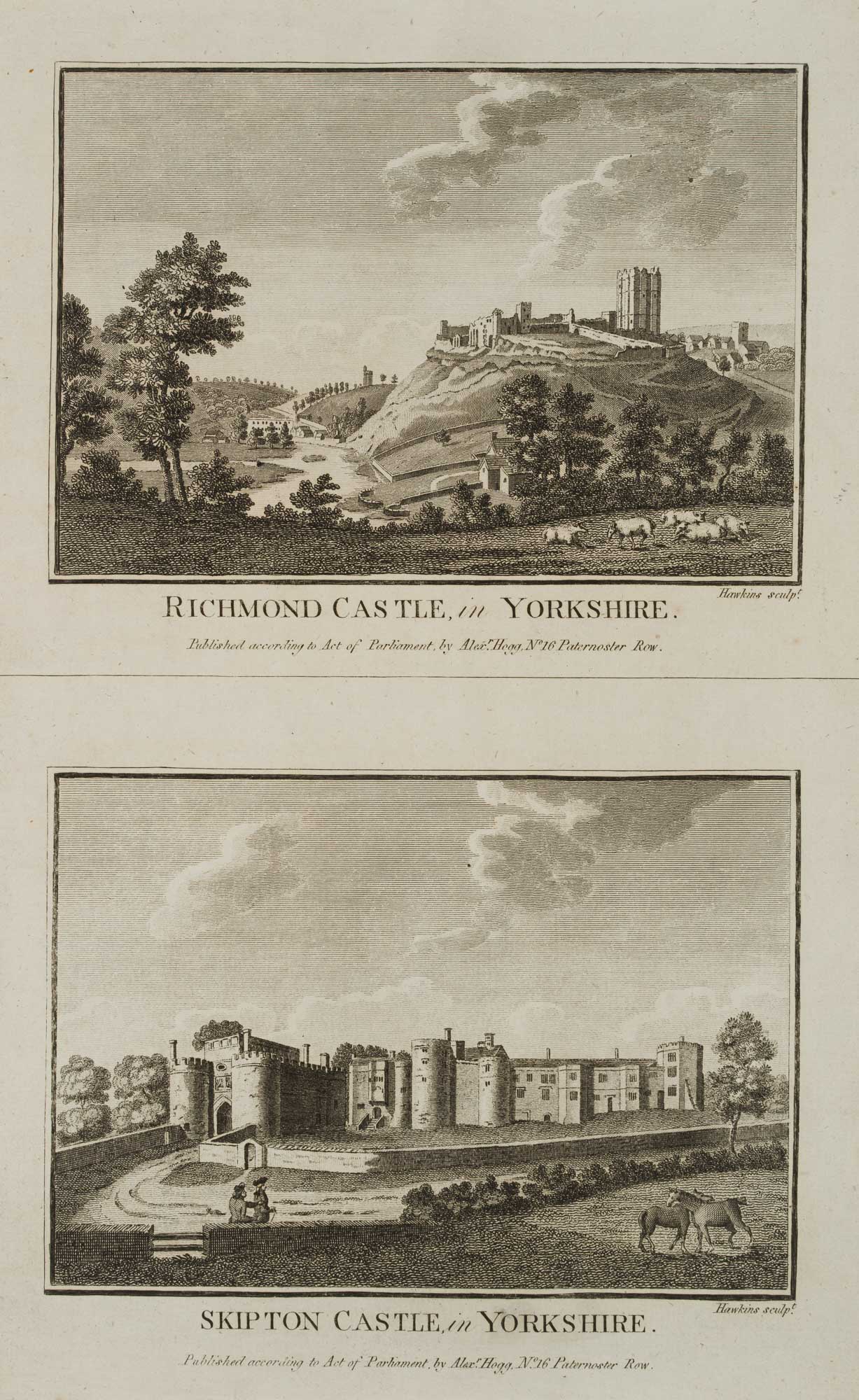 Richmond Castle, in Yorkshire