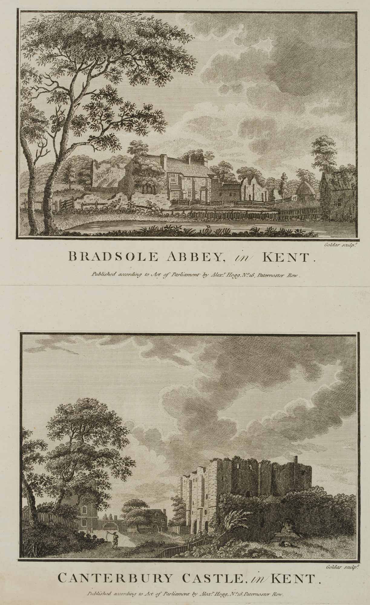 Bradsole Abbey in Kent