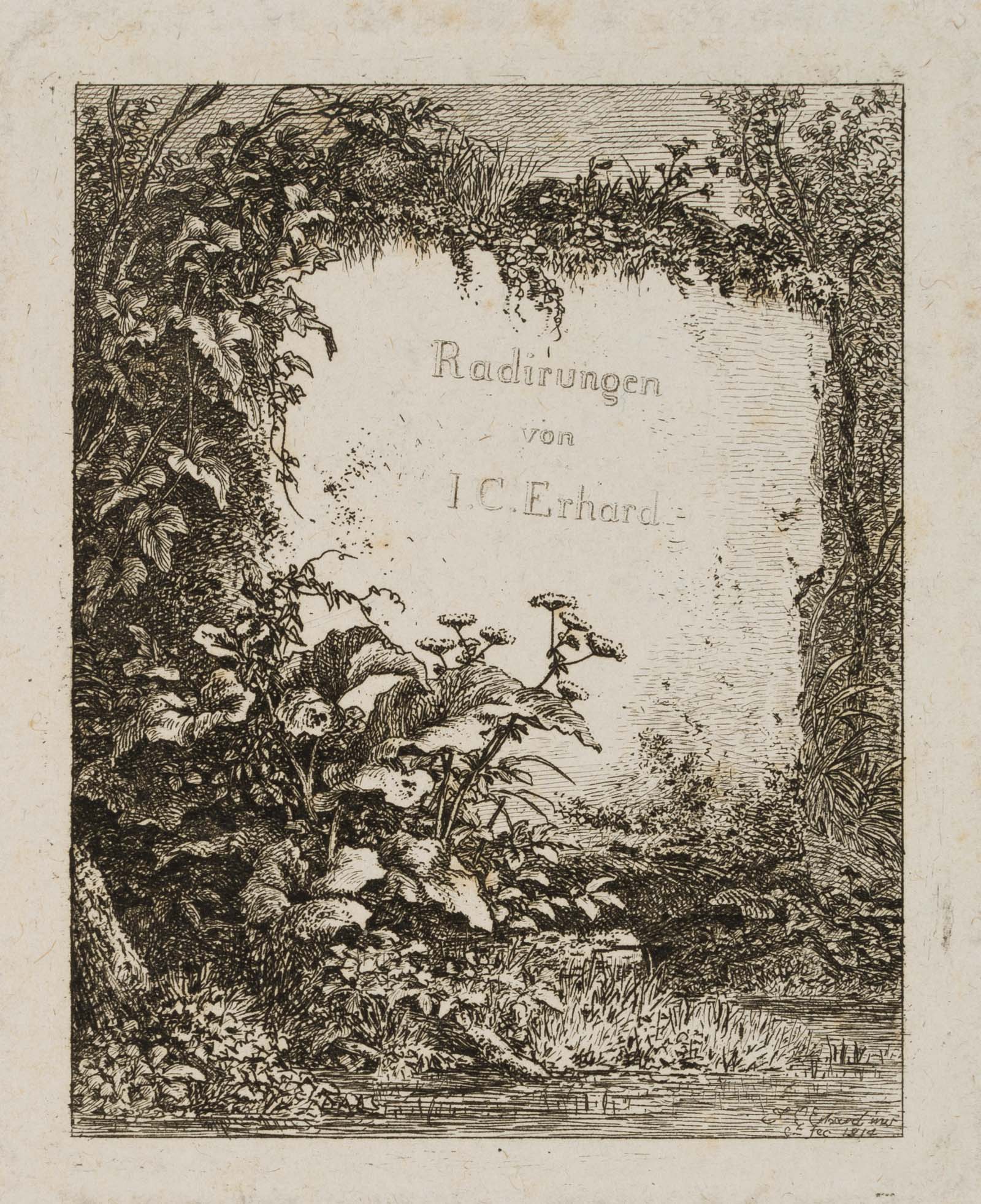 Titelvignette mit dem großen Stein