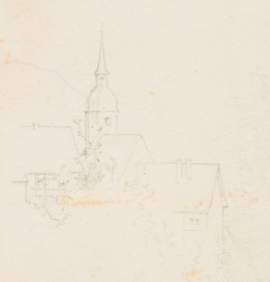 Skizze zu: Am stillen Platz