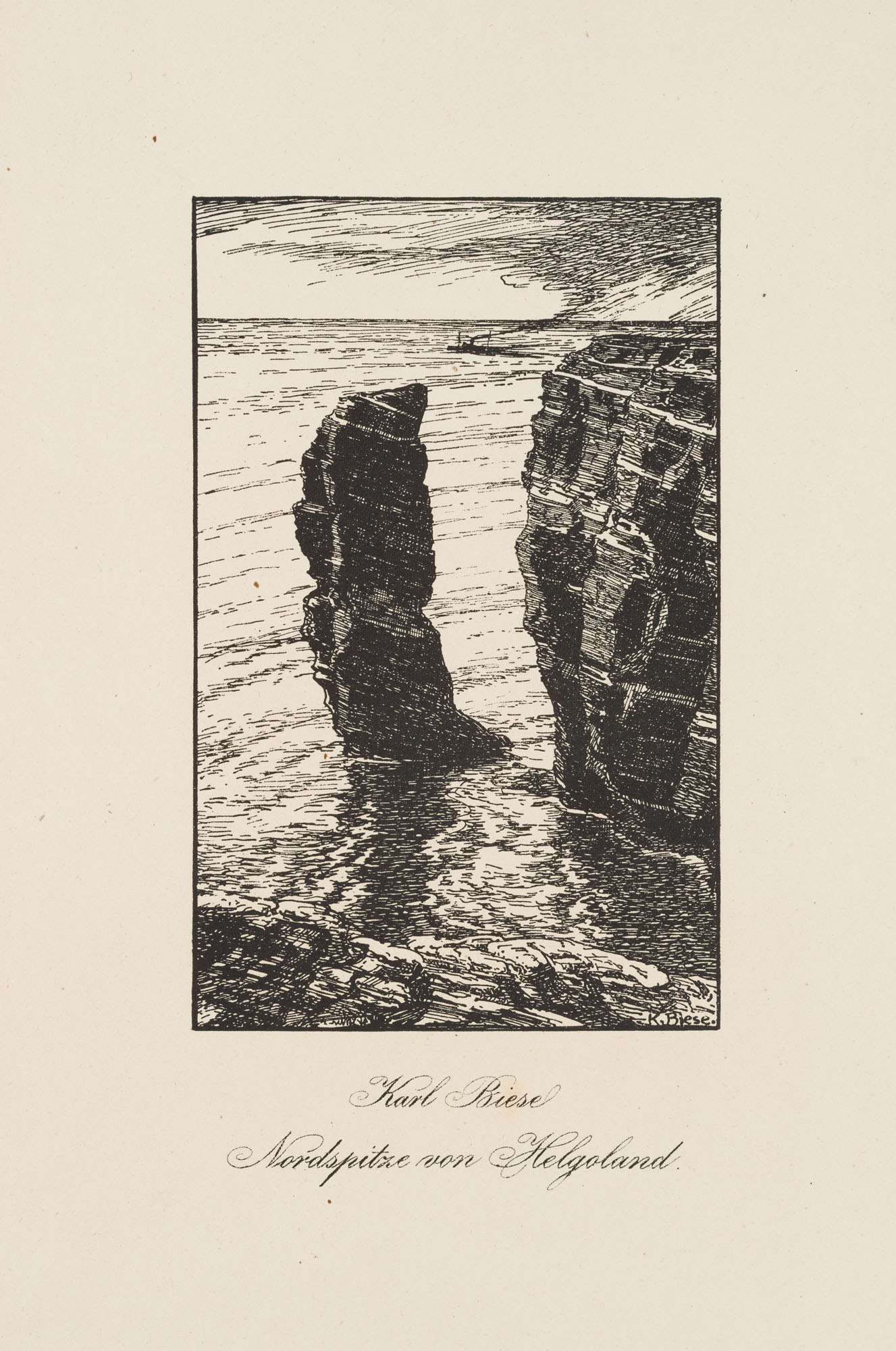 Nordspitze von Helgoland
