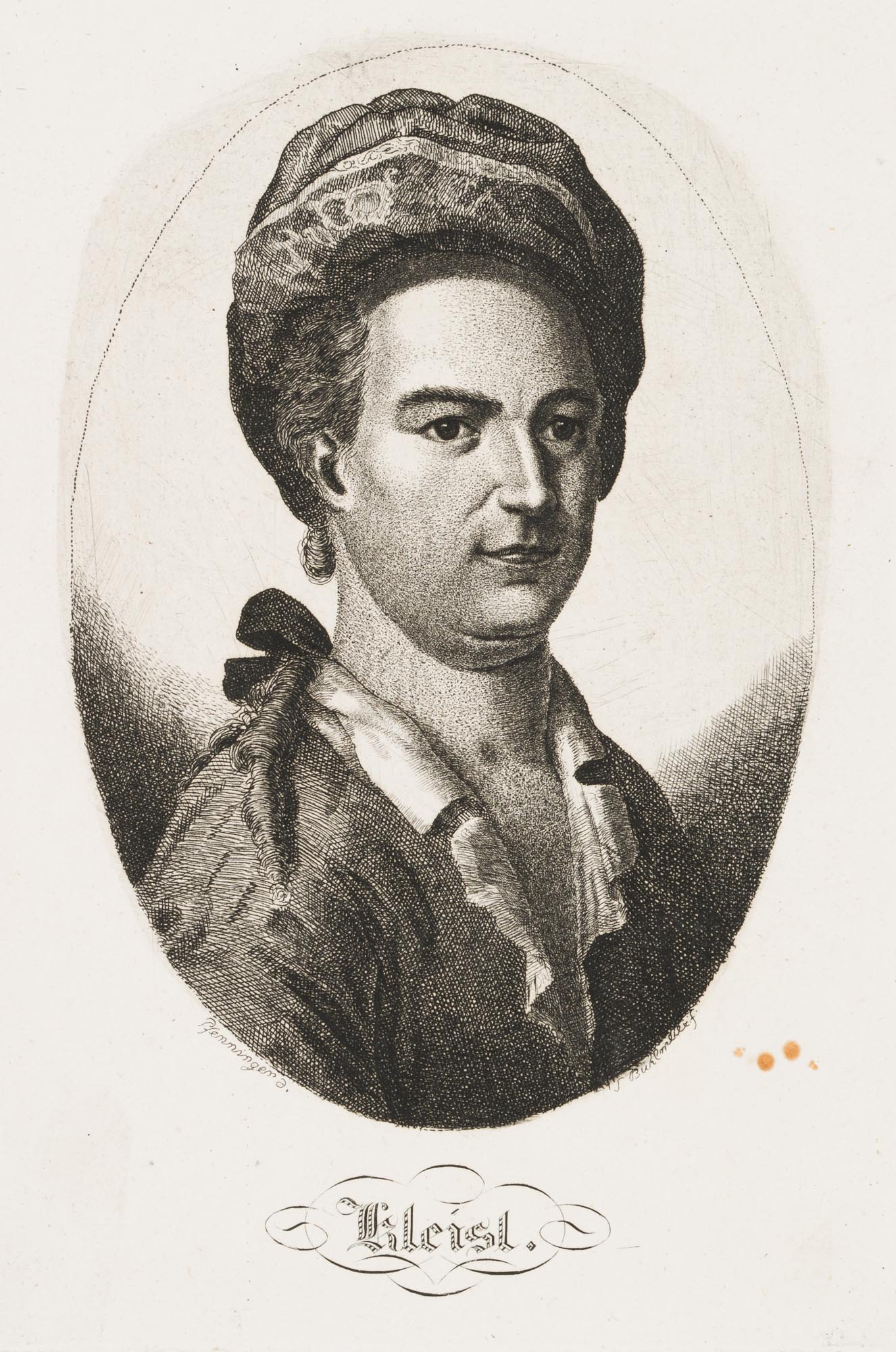 Porträt E. C. von Kleist