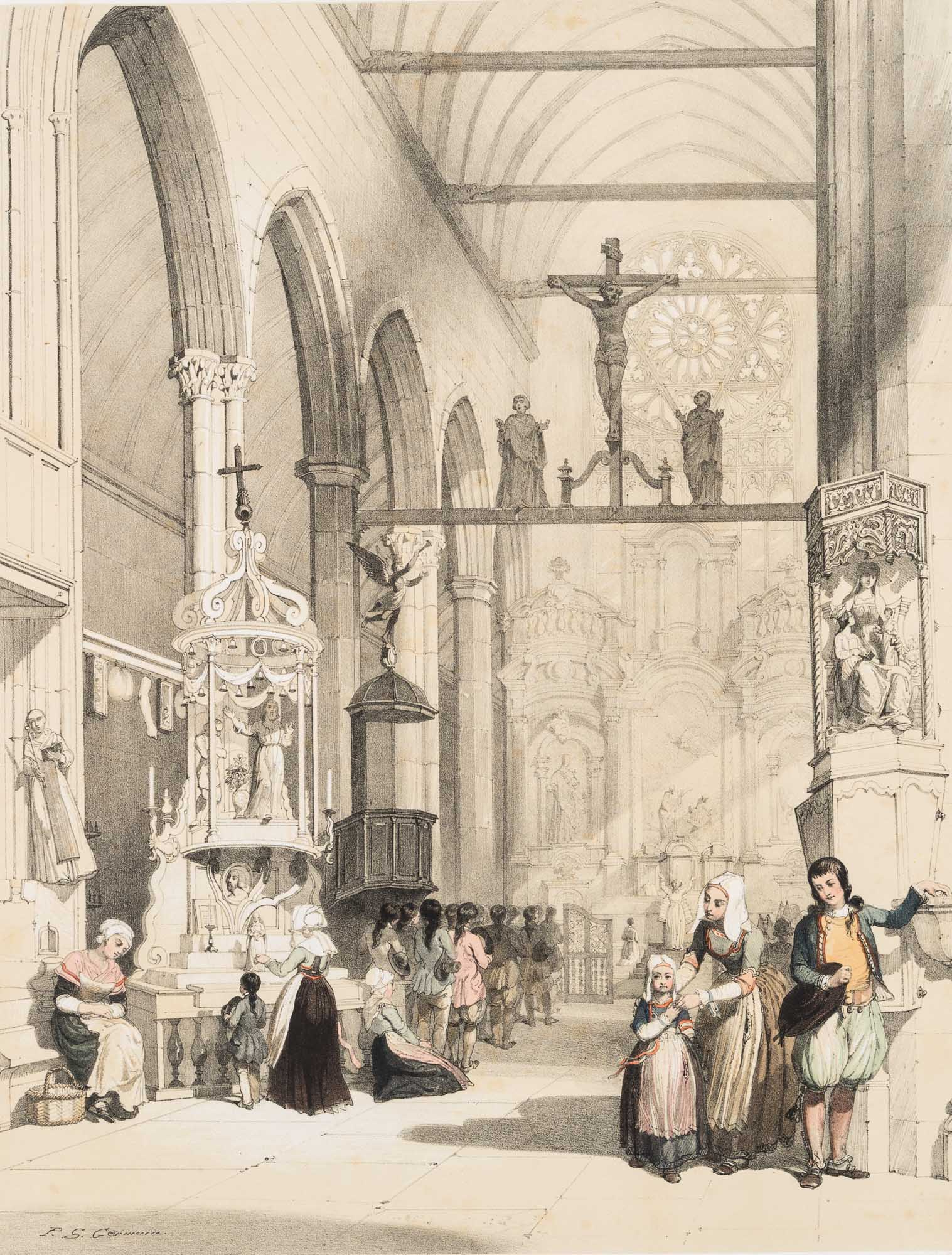 Interieur Saint-Jean-du-Doigt