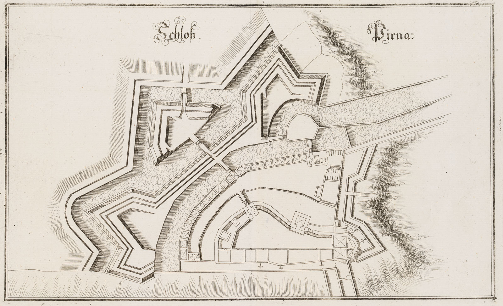 Befestigungsanlage Schloss Pirna