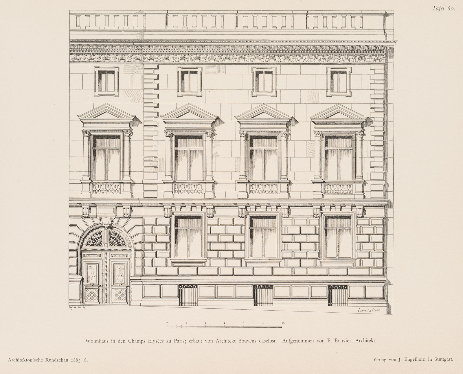 Wohnhaus, Champs Elysées, Paris