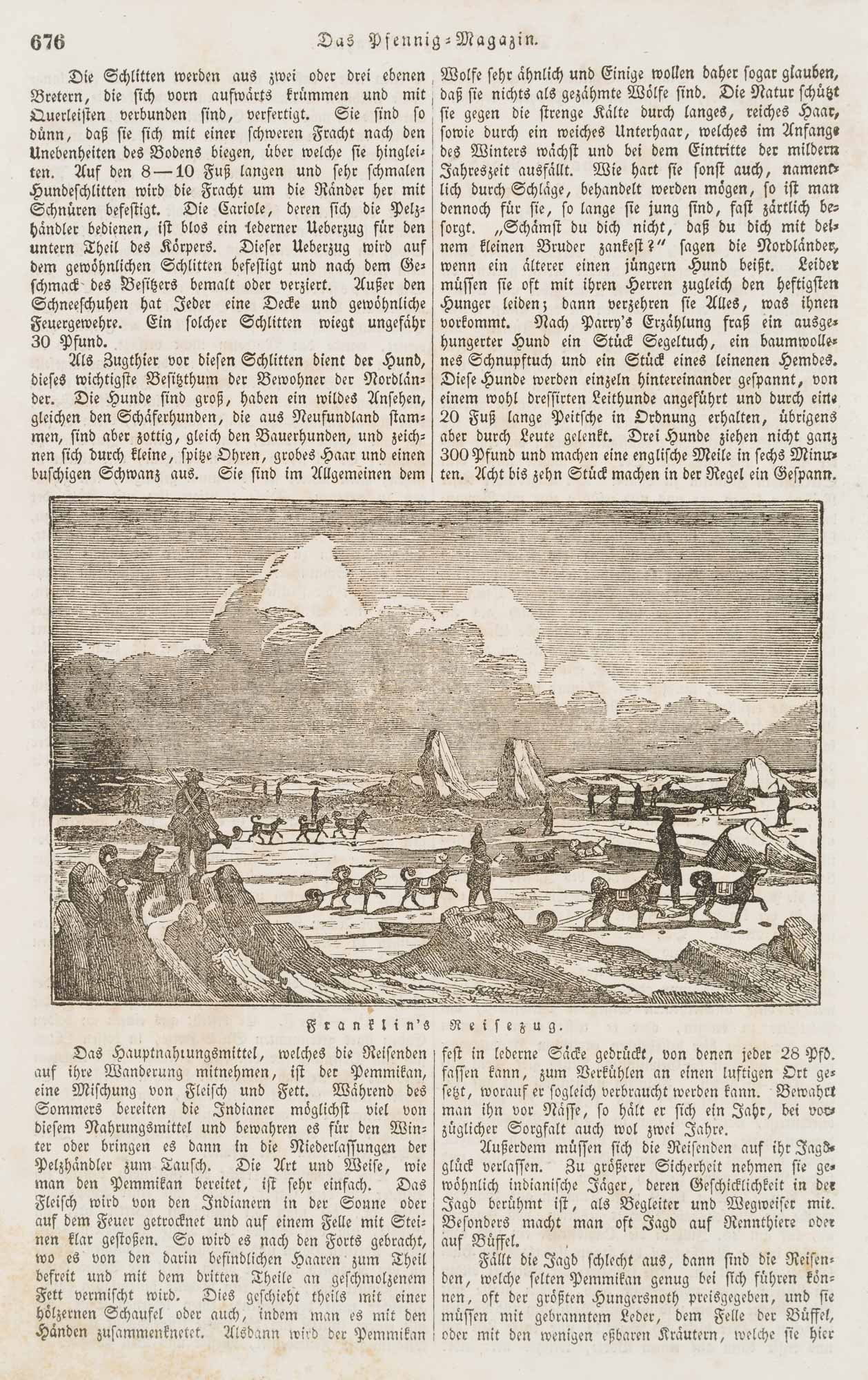 Franklins Reisezug, Pfennig-Magazin