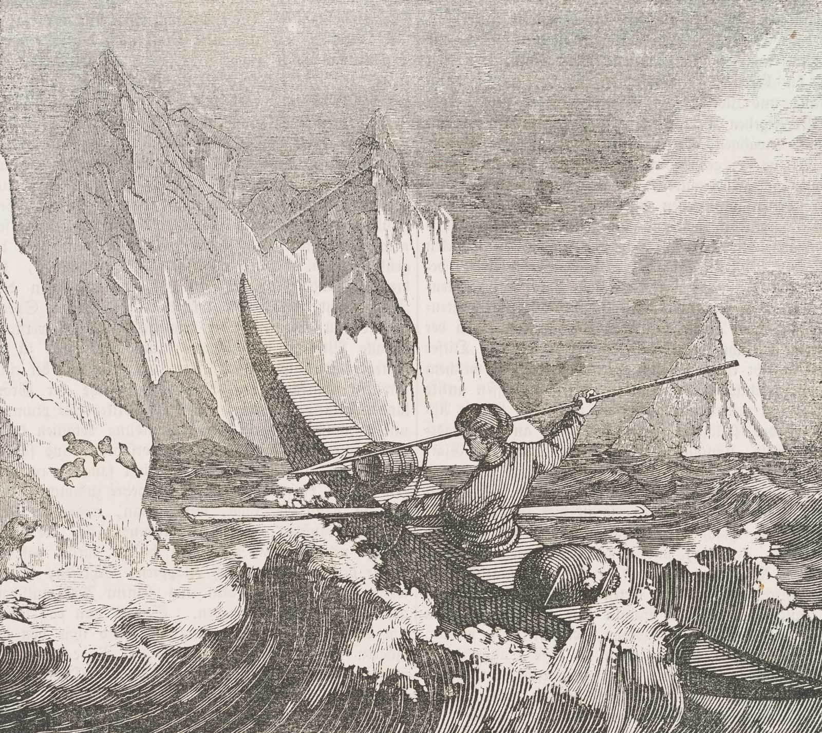 Seehundjagd in Grönland