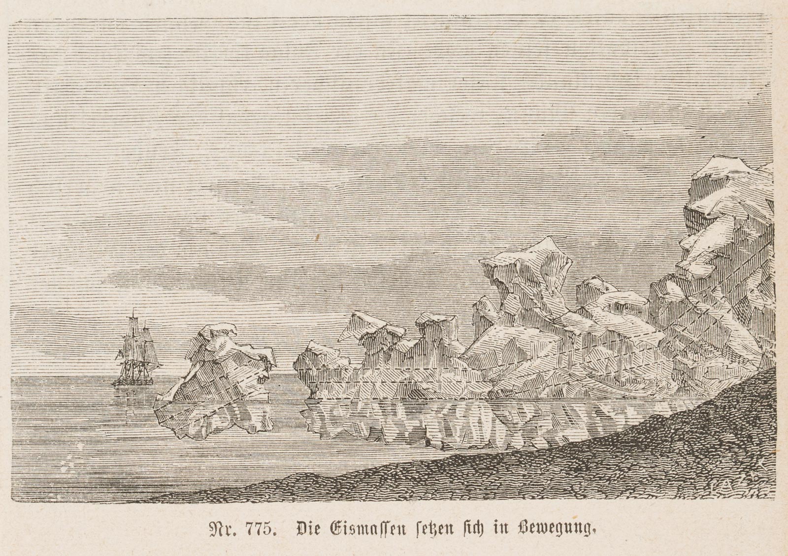 Eismassen in Bewegung