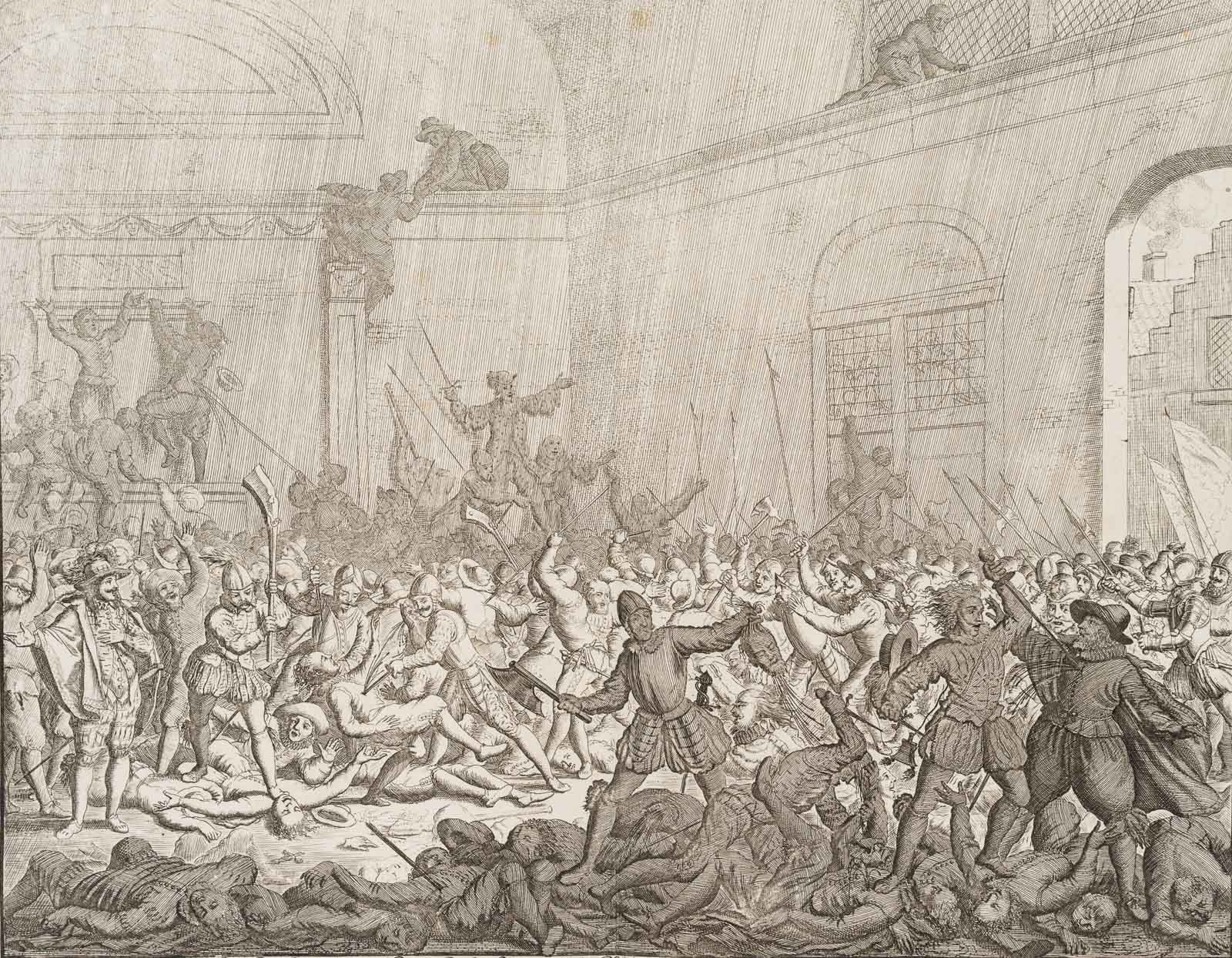 Das Massaker in Naarden 1572