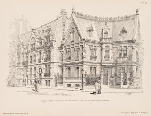 Rue Brémontier, Stadtvillen Paris