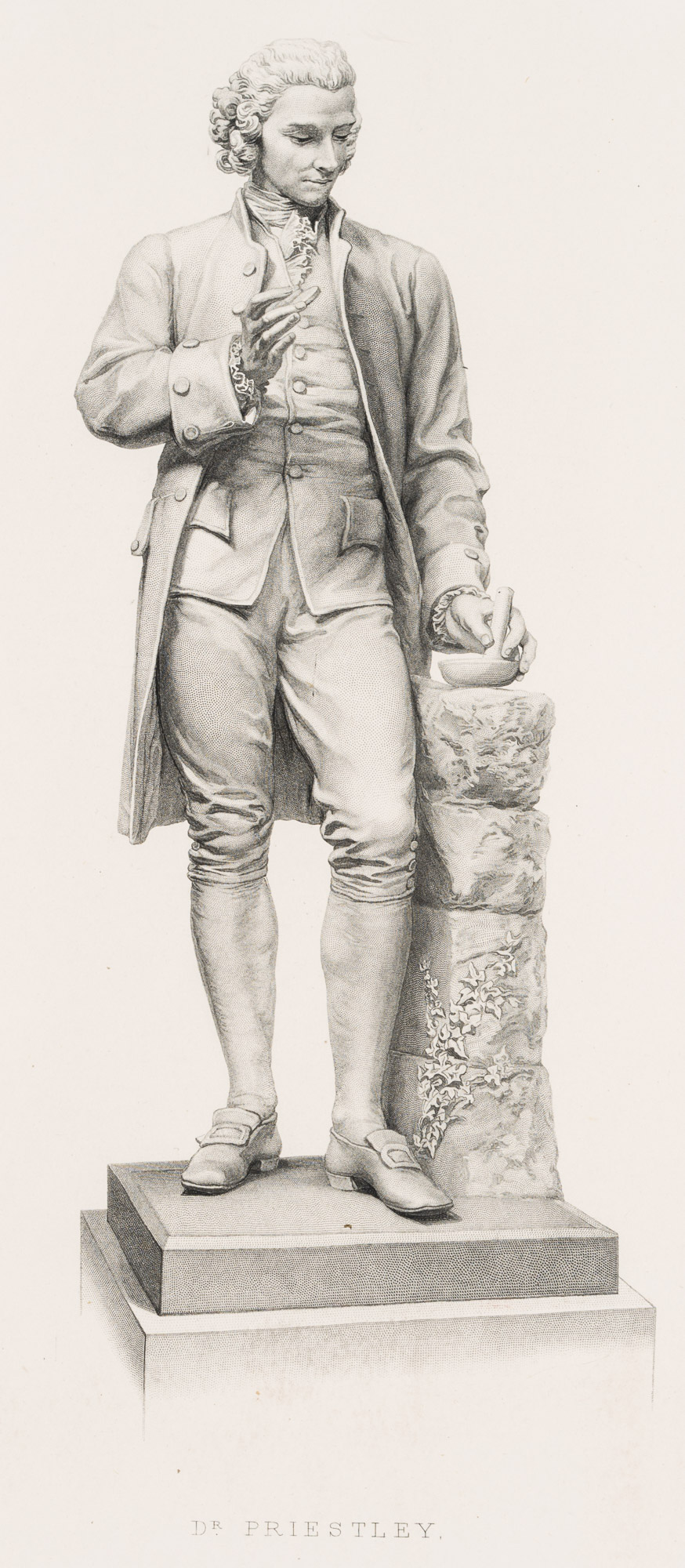 Statue des Joseph Priestley