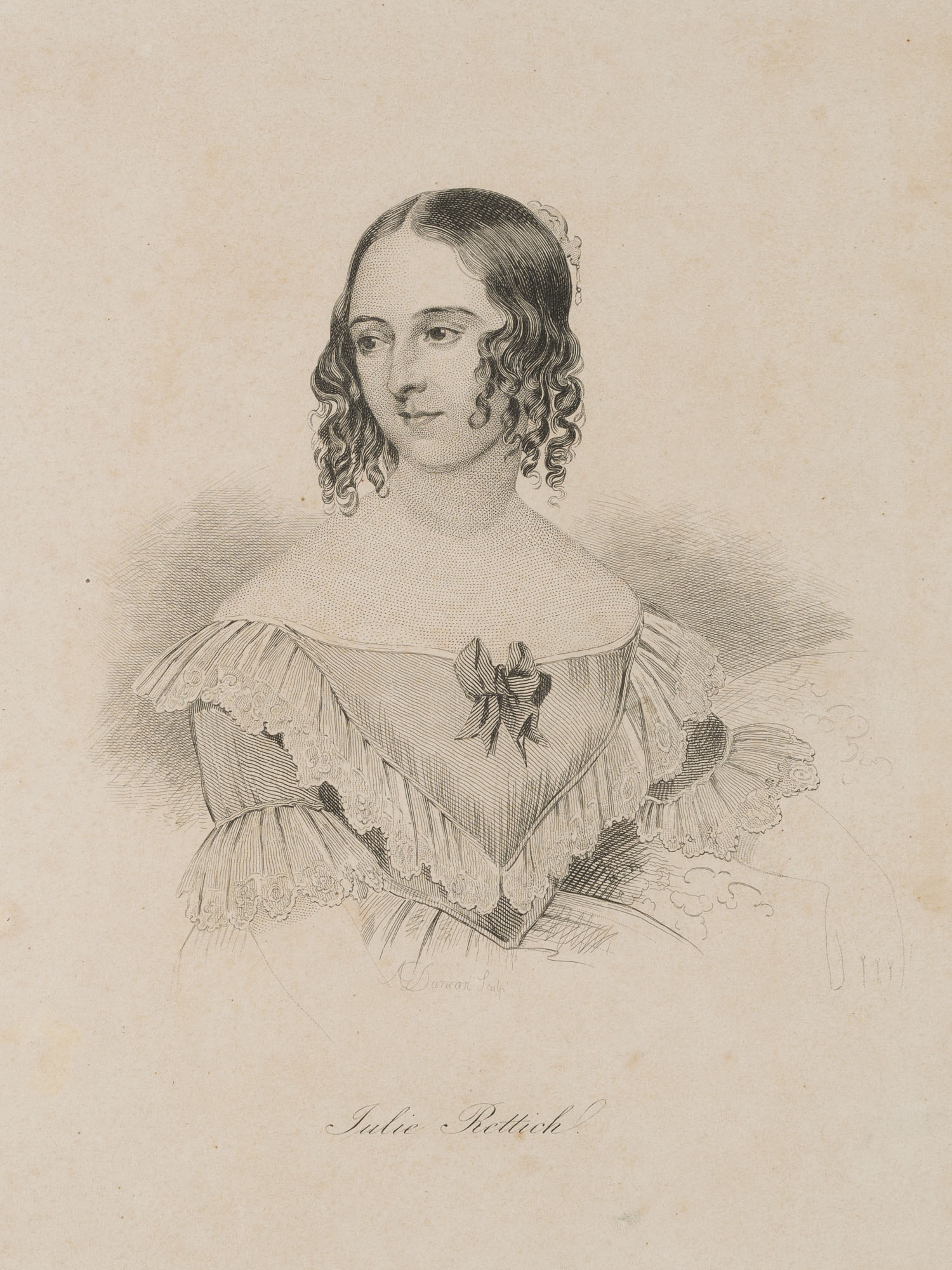 Julie Rettich, geb. Gley (1809-1866)