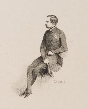 Sitzporträt des Künstlers