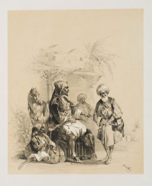 Orientale mit Mundschenk