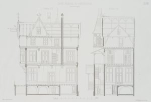 Café Vondel in Amsterdam, Schnitt