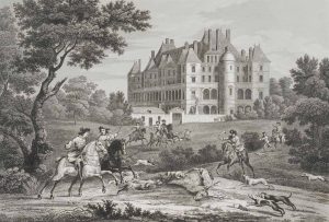 Château de Madrid vers 1724