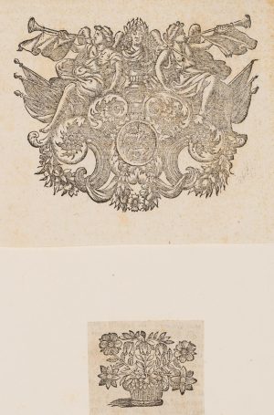 Barocke Buchschmuckelemente