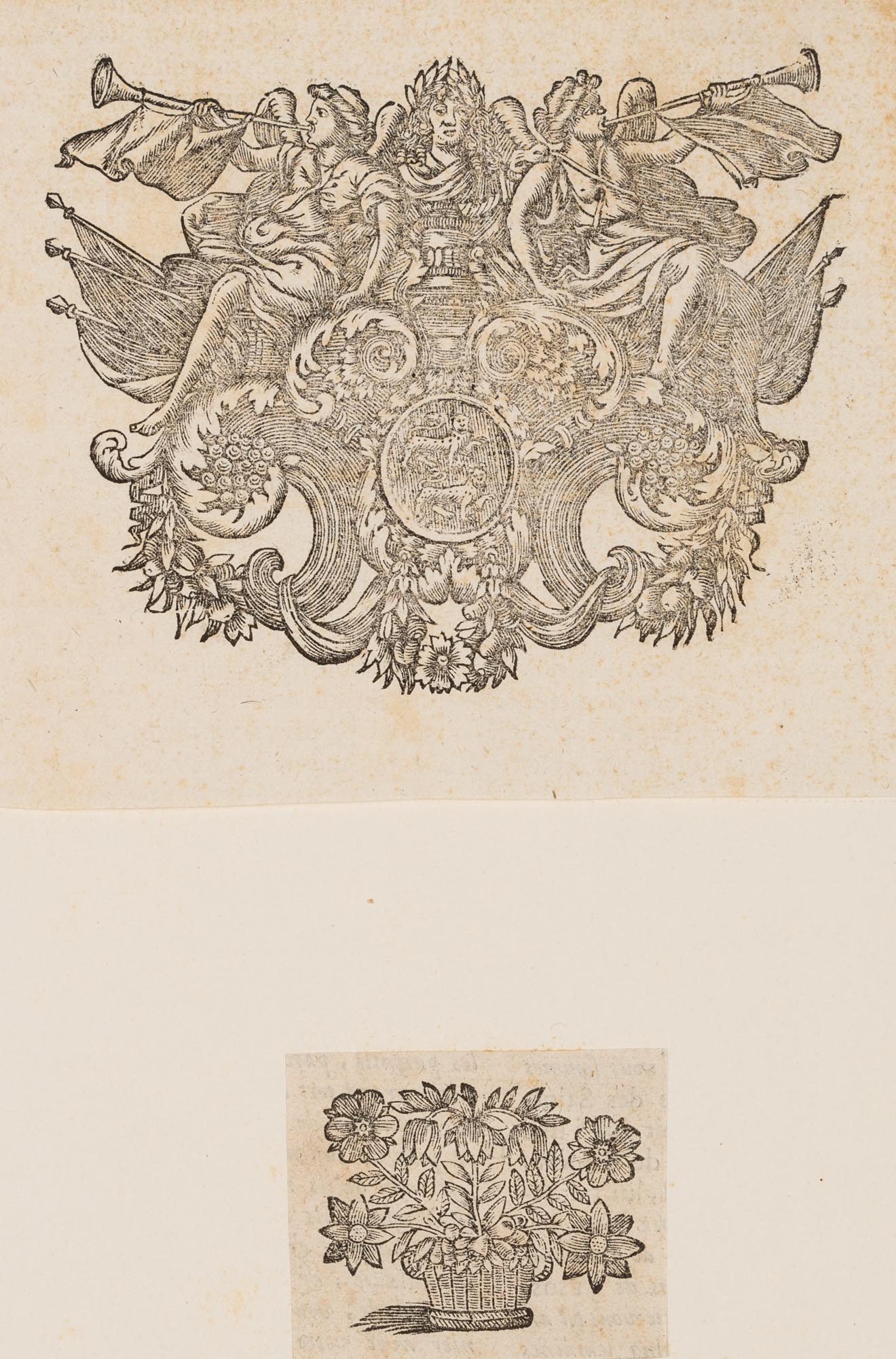 Barocke Buchschmuckelemente