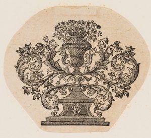 Barocker Buchschmuck. Florale Ornamente