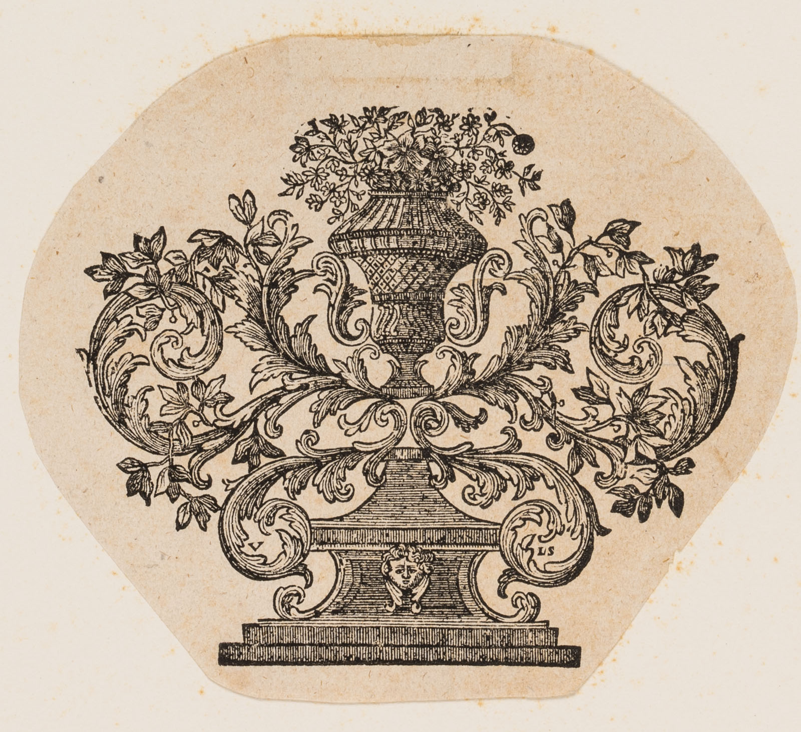 Barocker Buchschmuck. Florale Ornamente