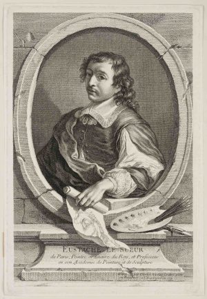 Porträt des Eustache Le Sueur