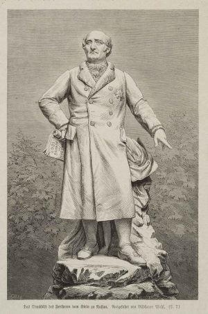 Freiherr von Stein, Statue